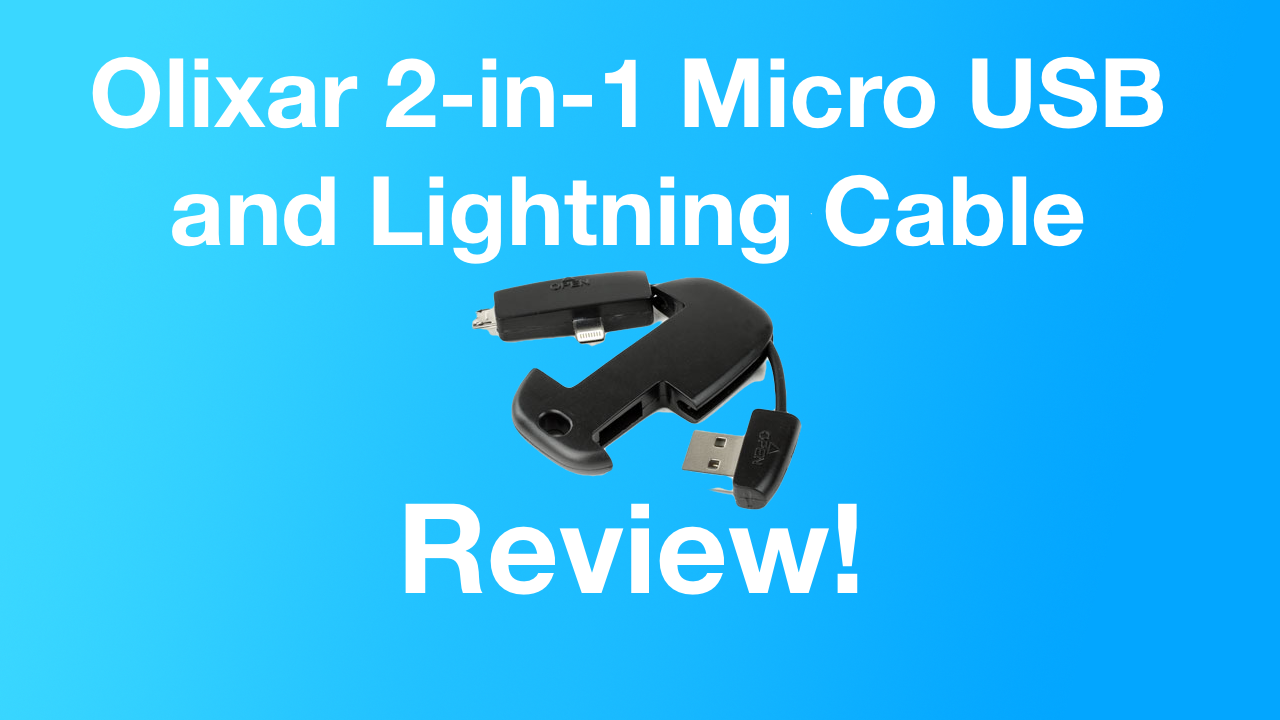 Olixar 2-in-1 Micro USB and Lightning Cable Key