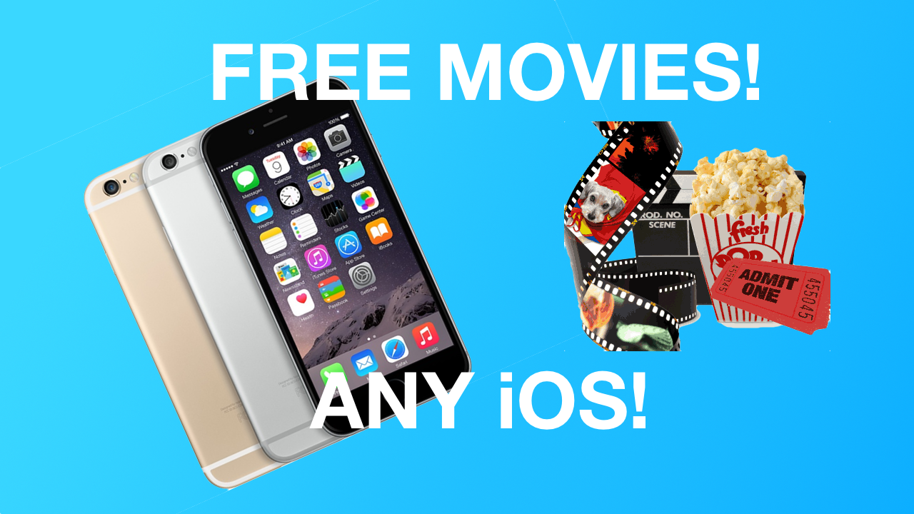 Watch/Stream Movies for FREE [NO Jailbreak] [NO App] - ANY iOS (iPhone, iPad, iPod Touch) 8 - 8.4