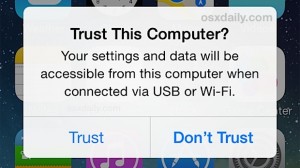 Trust or Don't Trust Computer