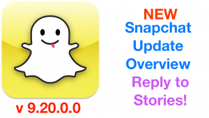 Snapchat Update 9.20.00