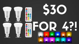 4 LED Bulbs Under $30